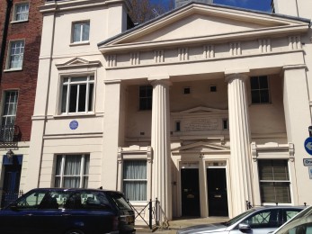 Ian Fleming's home in London.